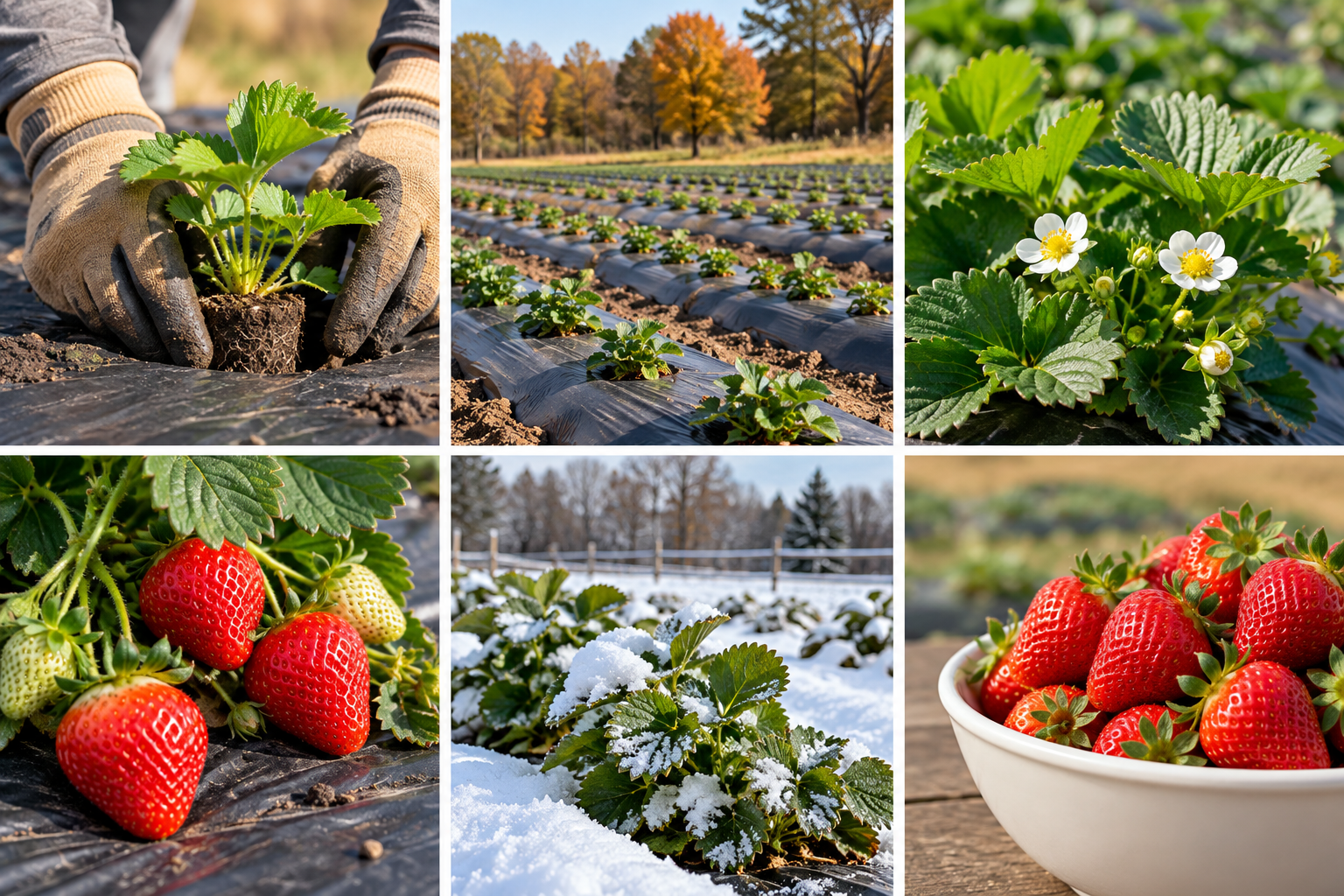 Planting Strawberries in October: A Little Fall Work for a Sweet Spring Harvest